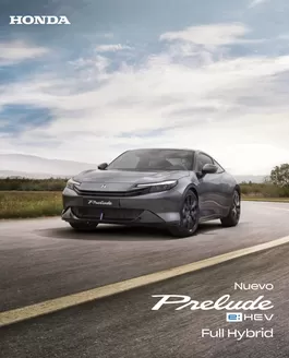 Catálogo Honda | Nuevo Prelude Full Hybrid | 2026-01-21T00:00:00.000Z - 2026-12-31T00:00:00.000Z