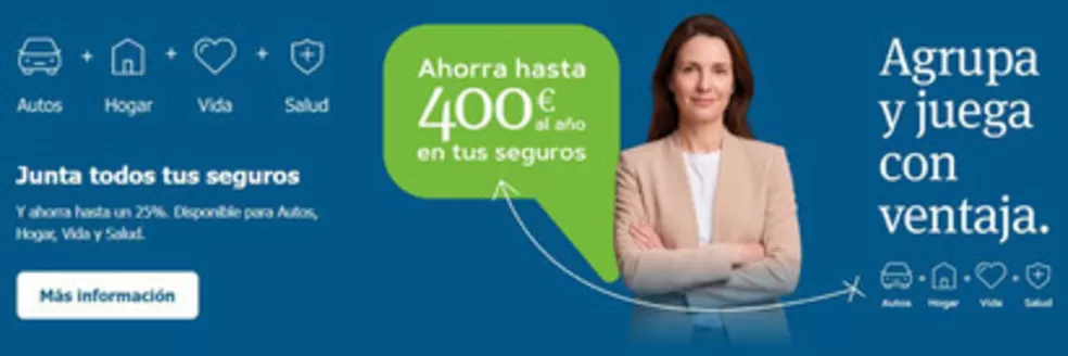 Catálogo Pelayo Seguros en Valencia de Don Juan | Ahorra hasta 400 € al año en tus seguros | 2026-03-10T00:00:00.000Z - 2026-05-31T00:00:00.000Z