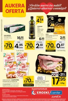 Catálogo Eroski | Nirekin aurreztu nahi? EROSKI CENTER | 2026-03-26T00:00:00.000Z - 2026-04-15T00:00:00.000Z