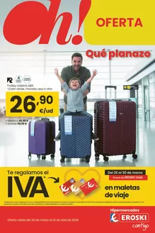 Catálogo Eroski en Salceda de Caselas | Qué planazo | 2026-03-26T00:00:00.000Z - 2026-04-29T00:00:00.000Z