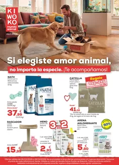 Catálogo Kiwoko | Si elegiste amor animal, no importa la especie. ¡Te acompañamos! | 2026-03-26T00:00:00.000Z - 2026-04-28T00:00:00.000Z