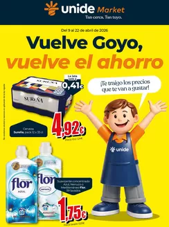 Catálogo Unide Market | Vuelve Goyo, vuelve el ahorro Market Canarias | 2026-04-09T00:00:00.000Z - 2026-04-22T00:00:00.000Z