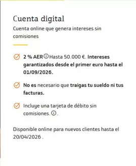 Catálogo EVO Banco | Cuenta digital | 2026-04-08T00:00:00.000Z - 2026-04-20T00:00:00.000Z