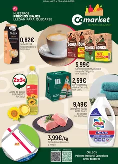 Catálogo CoMarket en Jaca | Precios Bajos Comarket Albacete | 2026-04-15T00:00:00.000Z - 2026-04-28T00:00:00.000Z