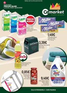Catálogo CoMarket | Precios Bajos Comarket Palencia | 2026-04-15T00:00:00.000Z - 2026-04-28T00:00:00.000Z