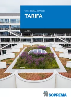 Catálogo Isolana | Soprema Tarifa General ABRIL 2026 | 2026-04-01T00:00:00.000Z - 2026-04-30T00:00:00.000Z