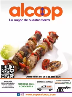 Catálogo Super Alcoop | Válido hasta el 18 de abril  | 2026-04-14T00:00:00.000Z - 2026-04-18T00:00:00.000Z