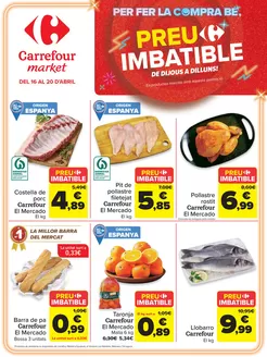 Catálogo Carrefour Market | Preu imbatible | 2026-04-16T00:00:00.000Z - 2026-04-20T00:00:00.000Z