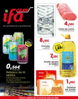 Catálogo Cash Ifa | Precios válidos del 15 al 28 de abril de 2026 | 2026-04-15T00:00:00.000Z - 2026-04-28T00:00:00.000Z