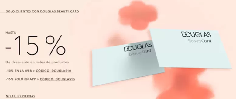 Catálogo Douglas en Urrea de Gaén | Hasta -15% De Descuento En Miles De Productos | 2026-04-15T00:00:00.000Z - 2026-04-19T00:00:00.000Z