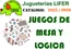 Catálogo Jugueterías Lifer | JUEGOS DE MESA Y LOGICA | 2025-06-04T00:00:00.000Z - 2026-12-31T00:00:00.000Z